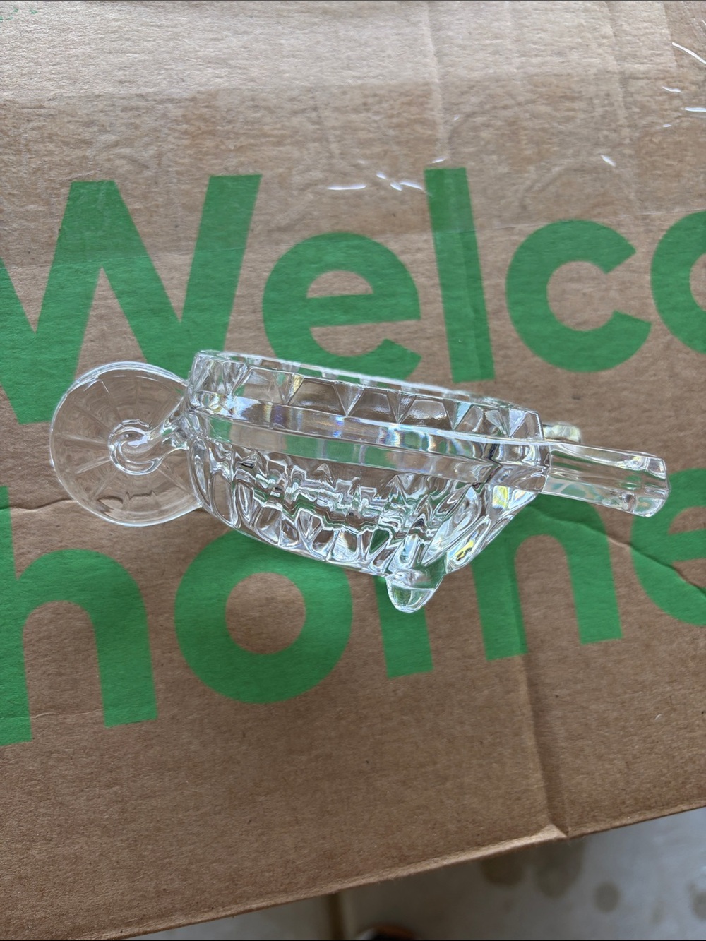 Crystal wheelbarrow for the gardener in your life